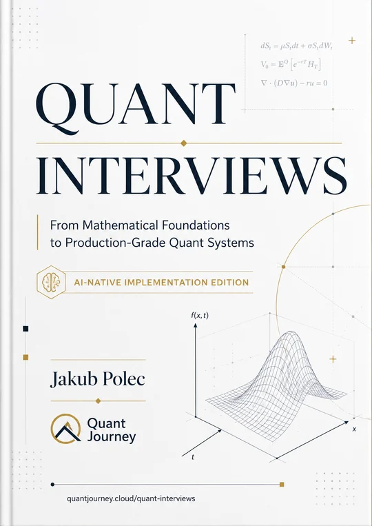 Quant Interviews Volume I front cover
